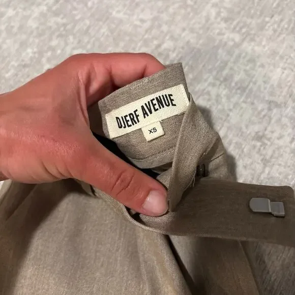 Djerf Avenue Oat Favorite Pants - Picture 4 of 6